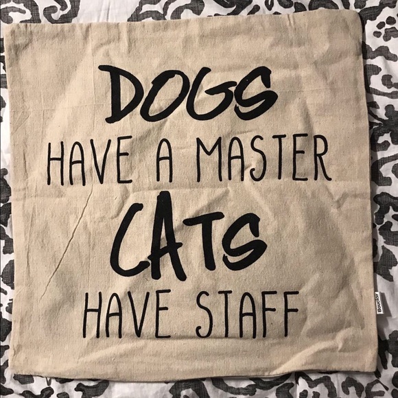 NWT Decorative Cushion Cover with fun saying! - Picture 3 of 3